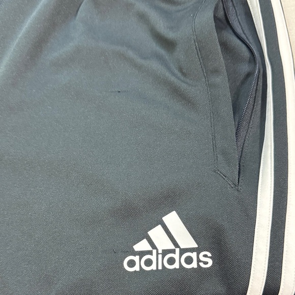 Adidas Black Joggers with White Stripes - Picture 9 of 9